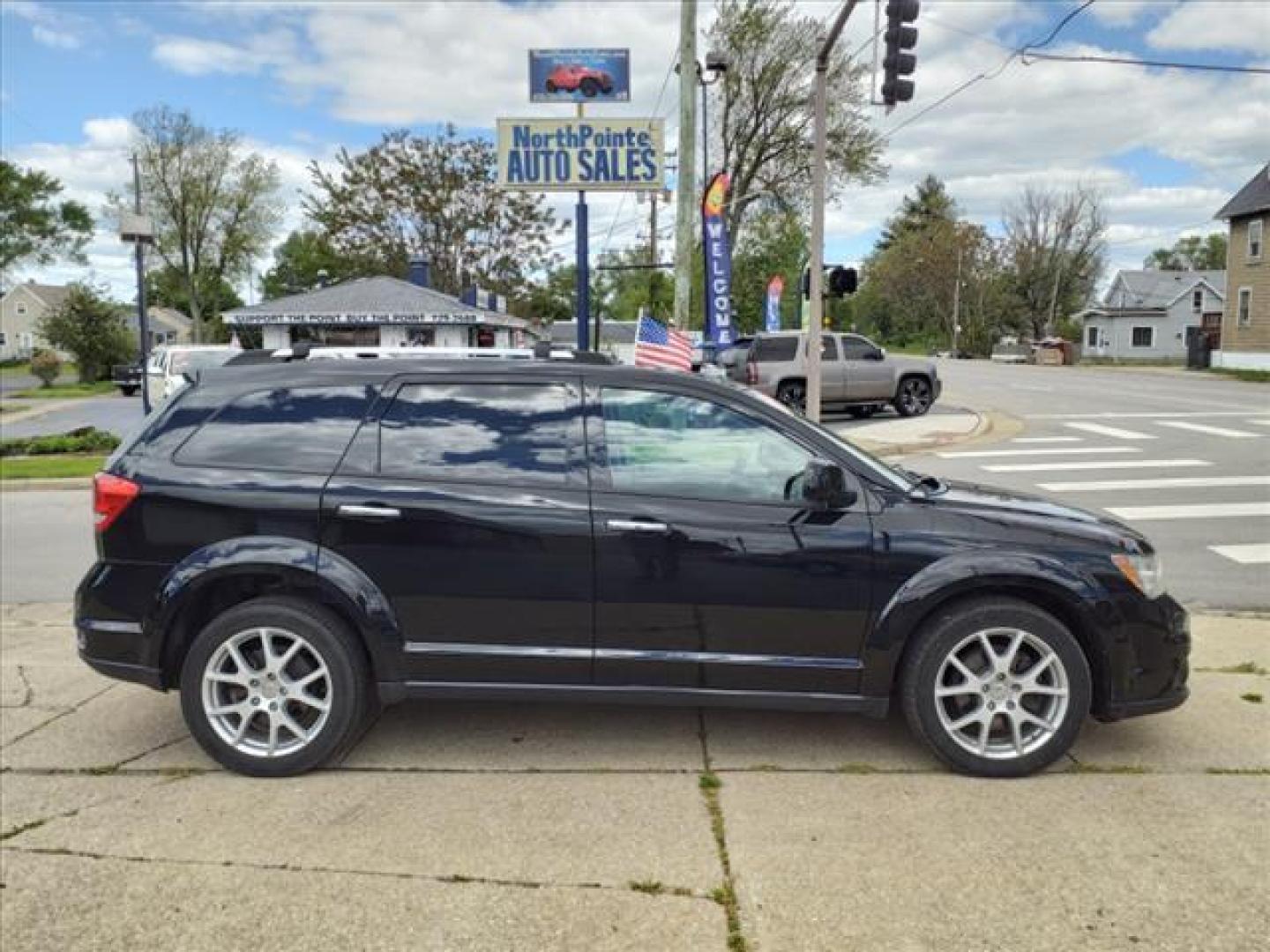 2016 Black Dodge Journey AWD R/T (3C4PDDFG8GT) with an 6 Cylinder Fuel Injected engine, Automatic transmission, located at 5505 N. Summit St., Toledo, OH, 43611, (419) 729-2688, 41.654953, -83.530014 - Photo#0