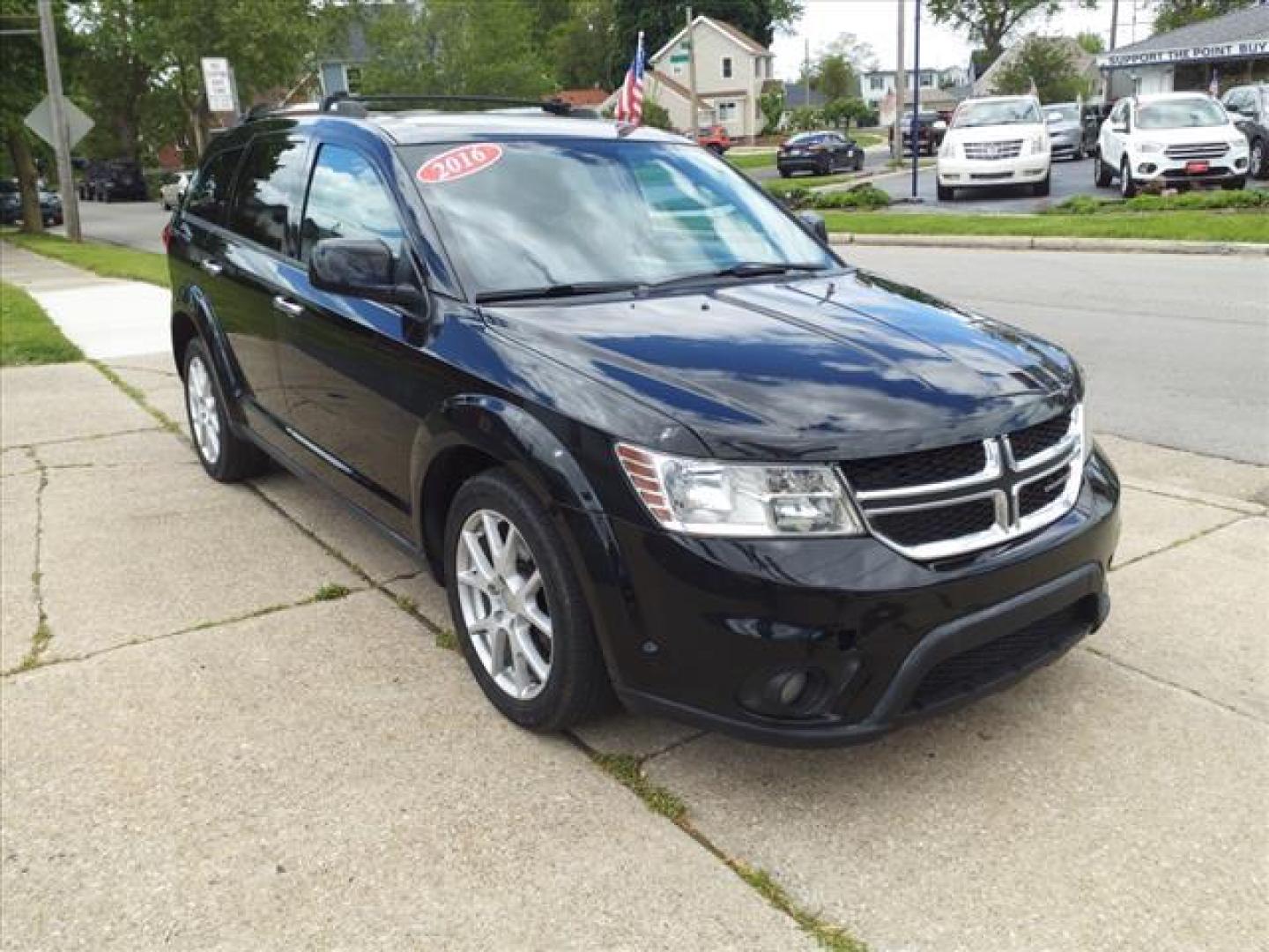 2016 Black Dodge Journey AWD R/T (3C4PDDFG8GT) with an 6 Cylinder Fuel Injected engine, Automatic transmission, located at 5505 N. Summit St., Toledo, OH, 43611, (419) 729-2688, 41.654953, -83.530014 - Photo#20