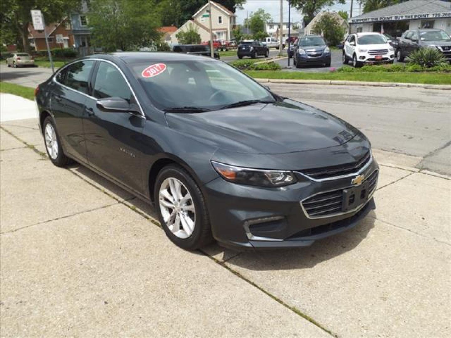 2017 Nightfall Gray Metallic Chevrolet Malibu LT (1G1ZE5ST1HF) with an 1.5L Ecotec 1.5L Turbo I4 160hp 184ft. lbs. Direct Injection engine, 6-Speed Shiftable Automatic transmission, located at 5505 N. Summit St., Toledo, OH, 43611, (419) 729-2688, 41.654953, -83.530014 - Photo#17