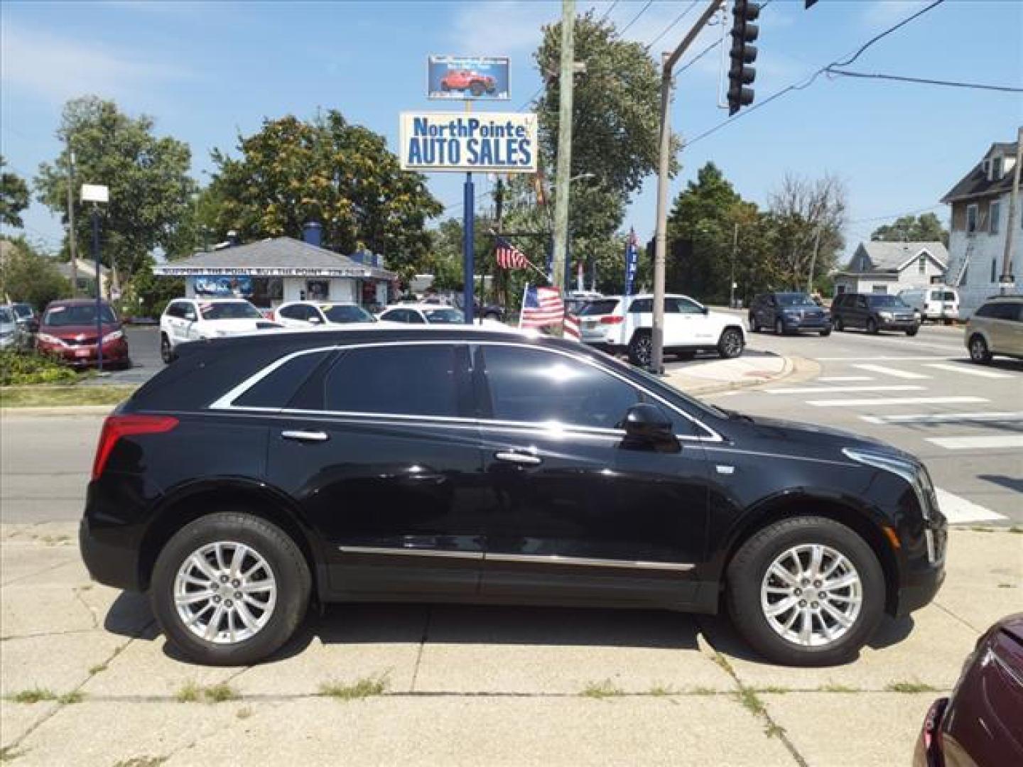 2017 Stellar Black Metallic Cadillac XT5 Base (1GYKNARS4HZ) with an 3.6L 3.6L V6 310hp 271ft. lbs. Direct Injection engine, 8-Speed Shiftable Automatic transmission, located at 5505 N. Summit St., Toledo, OH, 43611, (419) 729-2688, 41.654953, -83.530014 - Photo#0