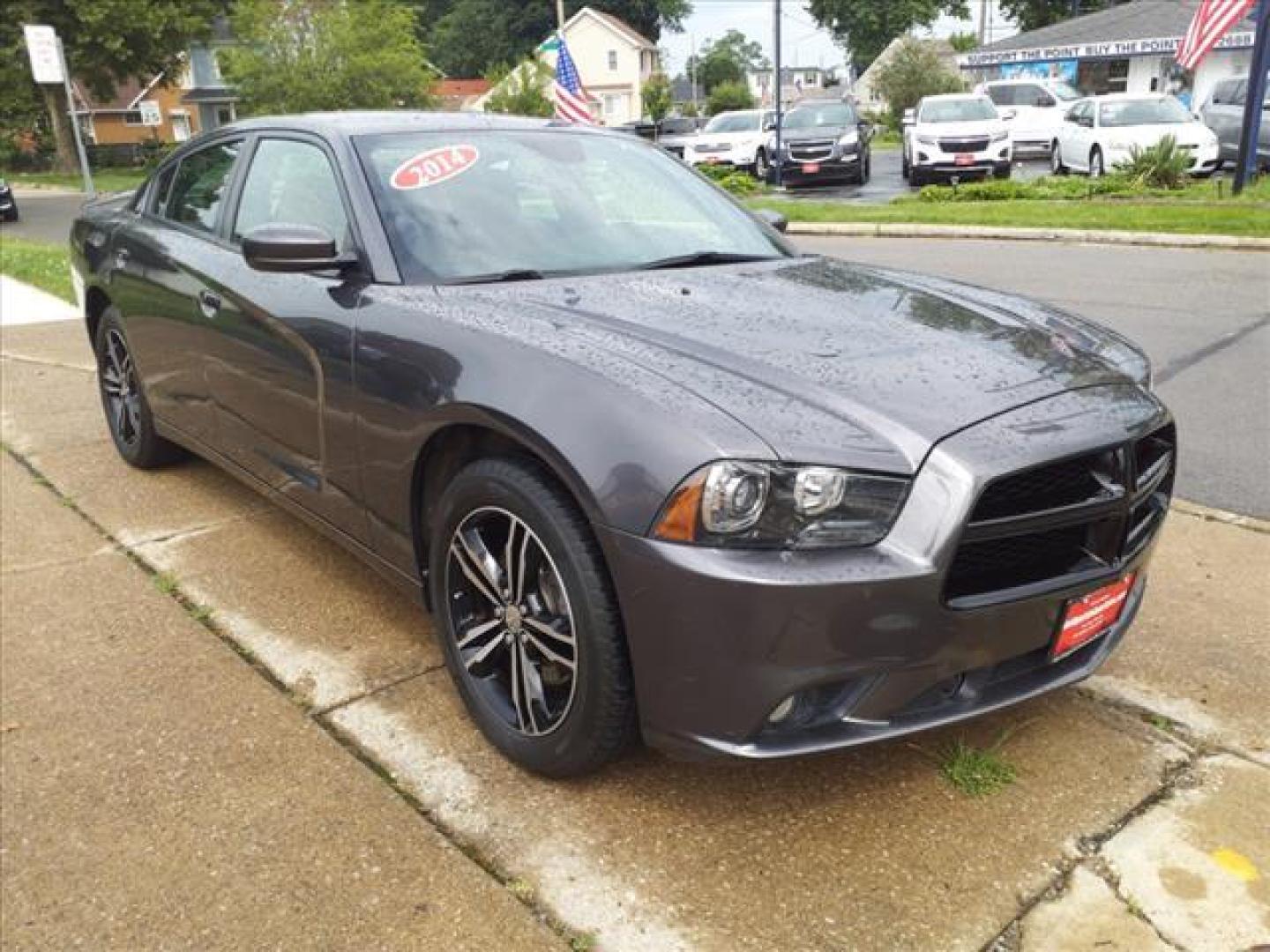 2014 Granite Crystal Metallic Clear Coat Dodge Charger AWD SXT Plus (2C3CDXJG0EH) with an 3.6L Pentastar 3.6L V6 292hp 260ft. lbs. Sequential Multiport Fuel Injection engine, 8-Speed Shiftable Automatic transmission, located at 5505 N. Summit St., Toledo, OH, 43611, (419) 729-2688, 41.654953, -83.530014 - Photo#20