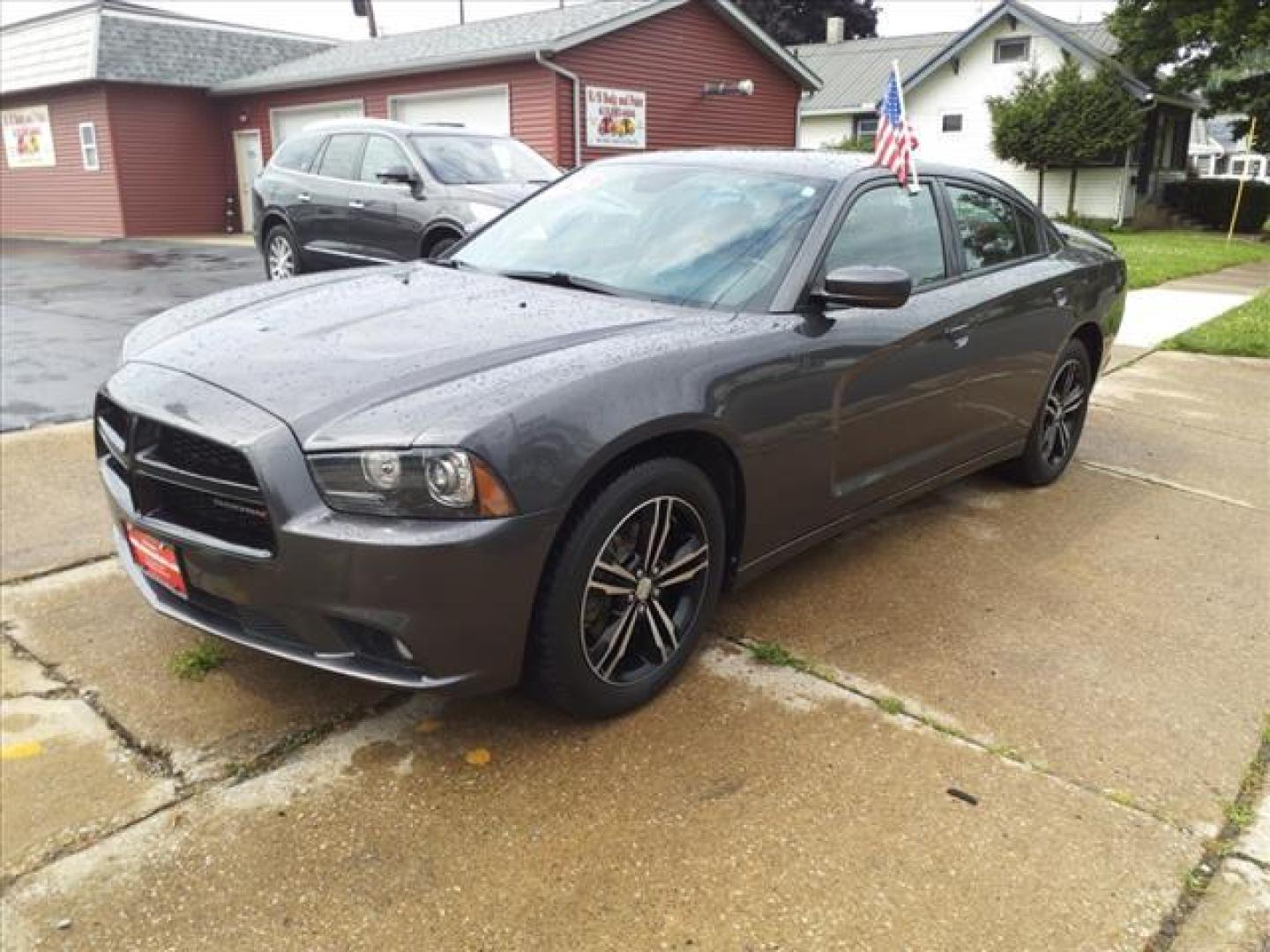 2014 Granite Crystal Metallic Clear Coat Dodge Charger AWD SXT Plus (2C3CDXJG0EH) with an 3.6L Pentastar 3.6L V6 292hp 260ft. lbs. Sequential Multiport Fuel Injection engine, 8-Speed Shiftable Automatic transmission, located at 5505 N. Summit St., Toledo, OH, 43611, (419) 729-2688, 41.654953, -83.530014 - Photo#22