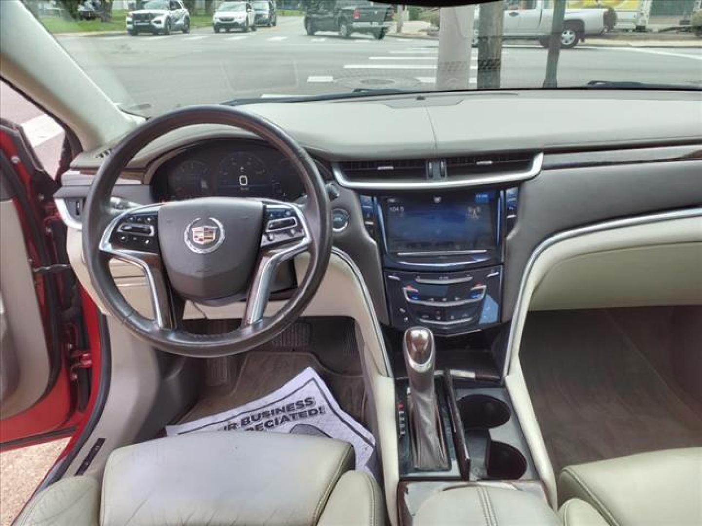 2013 Crystal Red Tintcoat Cadillac XTS AWD Platinum Collection (2G61V5S37D9) with an 3.6L 3.6L V6 304hp 264ft. lbs. Direct Injection engine, 6-Speed Shiftable Automatic transmission, located at 5505 N. Summit St., Toledo, OH, 43611, (419) 729-2688, 41.654953, -83.530014 - Photo#5