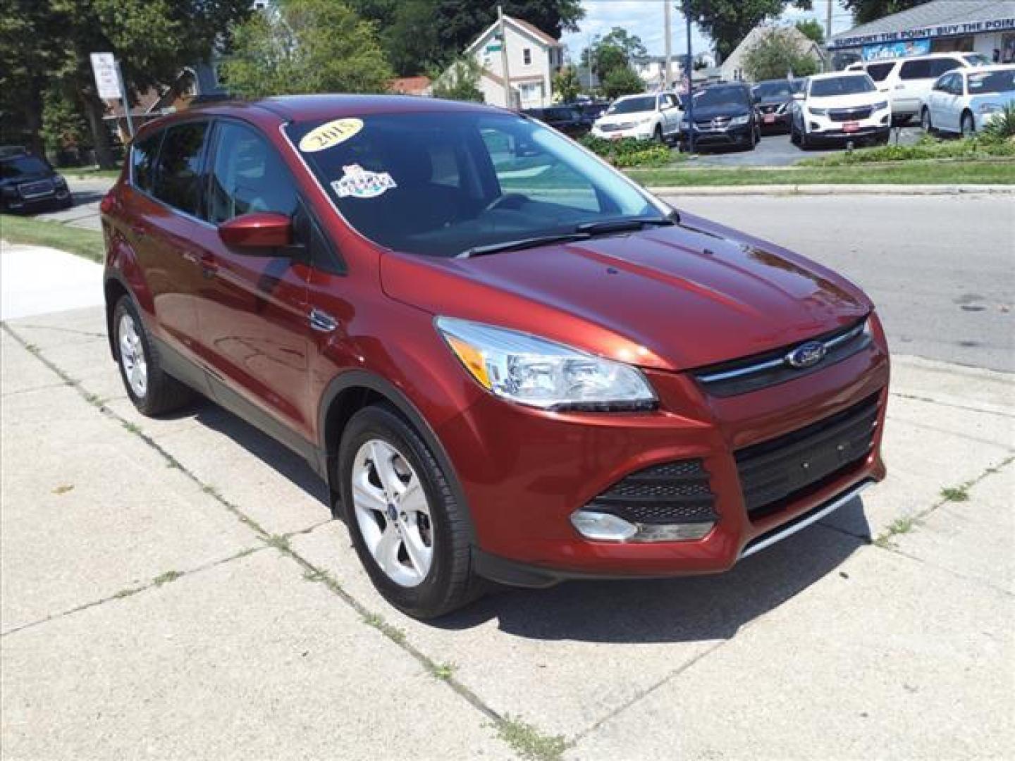 2015 Sunset Metallic Ford Escape SE (1FMCU9G90FU) with an 2.0L EcoBoost 2.0L Turbo I4 240hp 270ft. lbs. Direct Injection engine, 6-Speed Shiftable Automatic transmission, located at 5505 N. Summit St., Toledo, OH, 43611, (419) 729-2688, 41.654953, -83.530014 - Photo#17