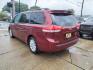 2012 Salsa Red Pearl Toyota Sienna AWD LE 7-Passenger (5TDJK3DC0CS) with an 3.5L 3.5L V6 266hp 245ft. lbs. Sequential Multiport Fuel Injection engine, 6-Speed Shiftable Automatic transmission, located at 5505 N. Summit St., Toledo, OH, 43611, (419) 729-2688, 41.654953, -83.530014 - Photo#21