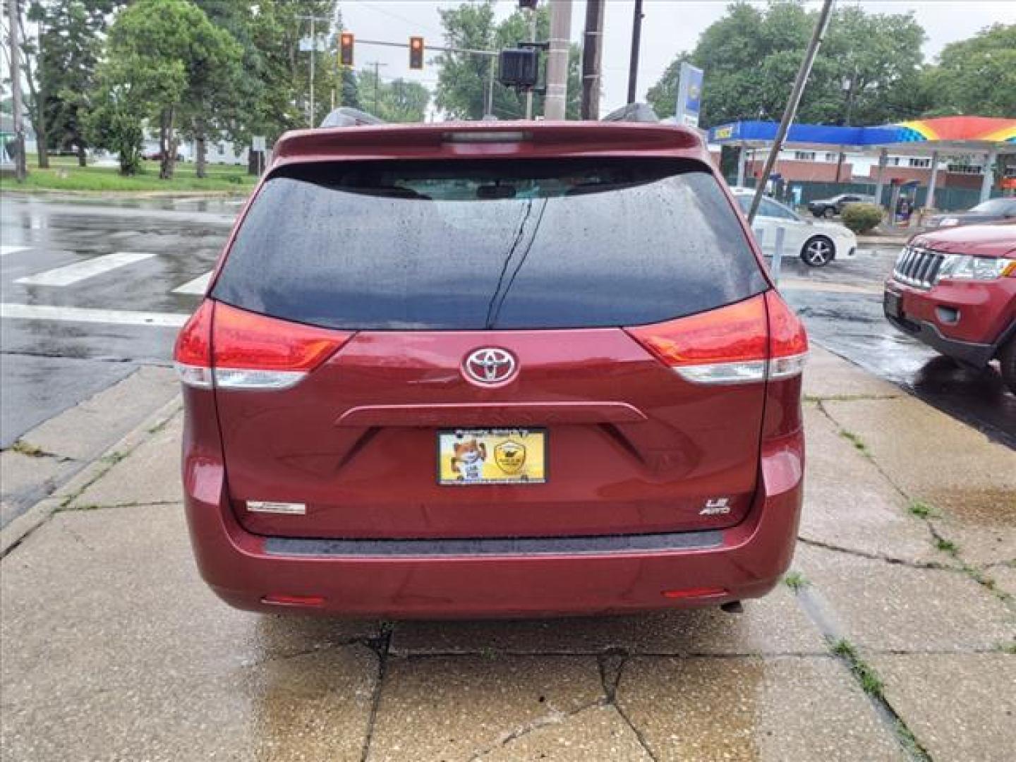 2012 Salsa Red Pearl Toyota Sienna AWD LE 7-Passenger (5TDJK3DC0CS) with an 3.5L 3.5L V6 266hp 245ft. lbs. Sequential Multiport Fuel Injection engine, 6-Speed Shiftable Automatic transmission, located at 5505 N. Summit St., Toledo, OH, 43611, (419) 729-2688, 41.654953, -83.530014 - Photo#22