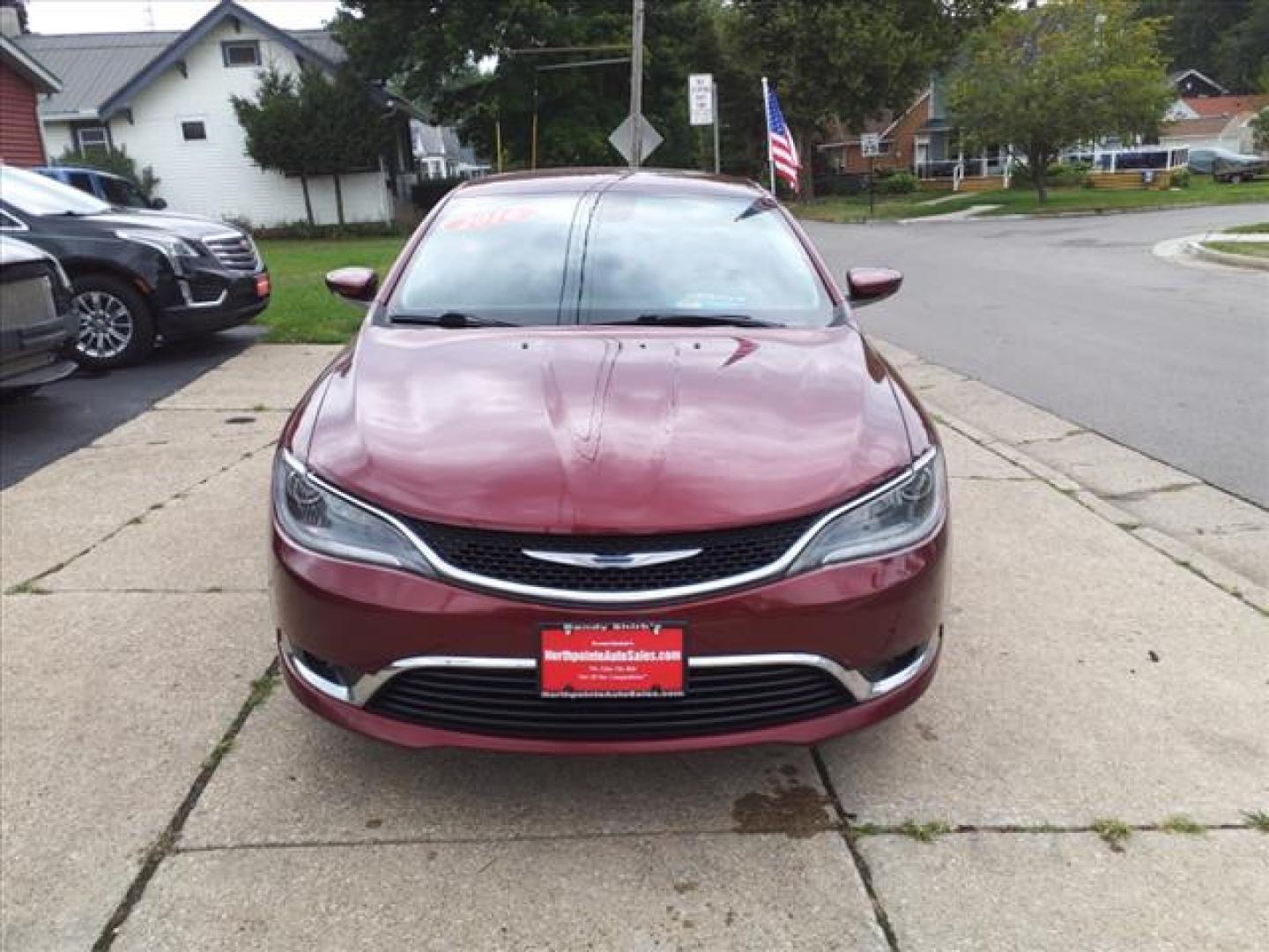 2016 Velvet Red Pearl Coat Chrysler 200 Limited (1C3CCCAB6GN) with an 2.4L 2.4L I4 184hp 173ft. lbs. Sequential Multiport Fuel Injection engine, 9-Speed Shiftable Automatic transmission, located at 5505 N. Summit St., Toledo, OH, 43611, (419) 729-2688, 41.654953, -83.530014 - Photo#19