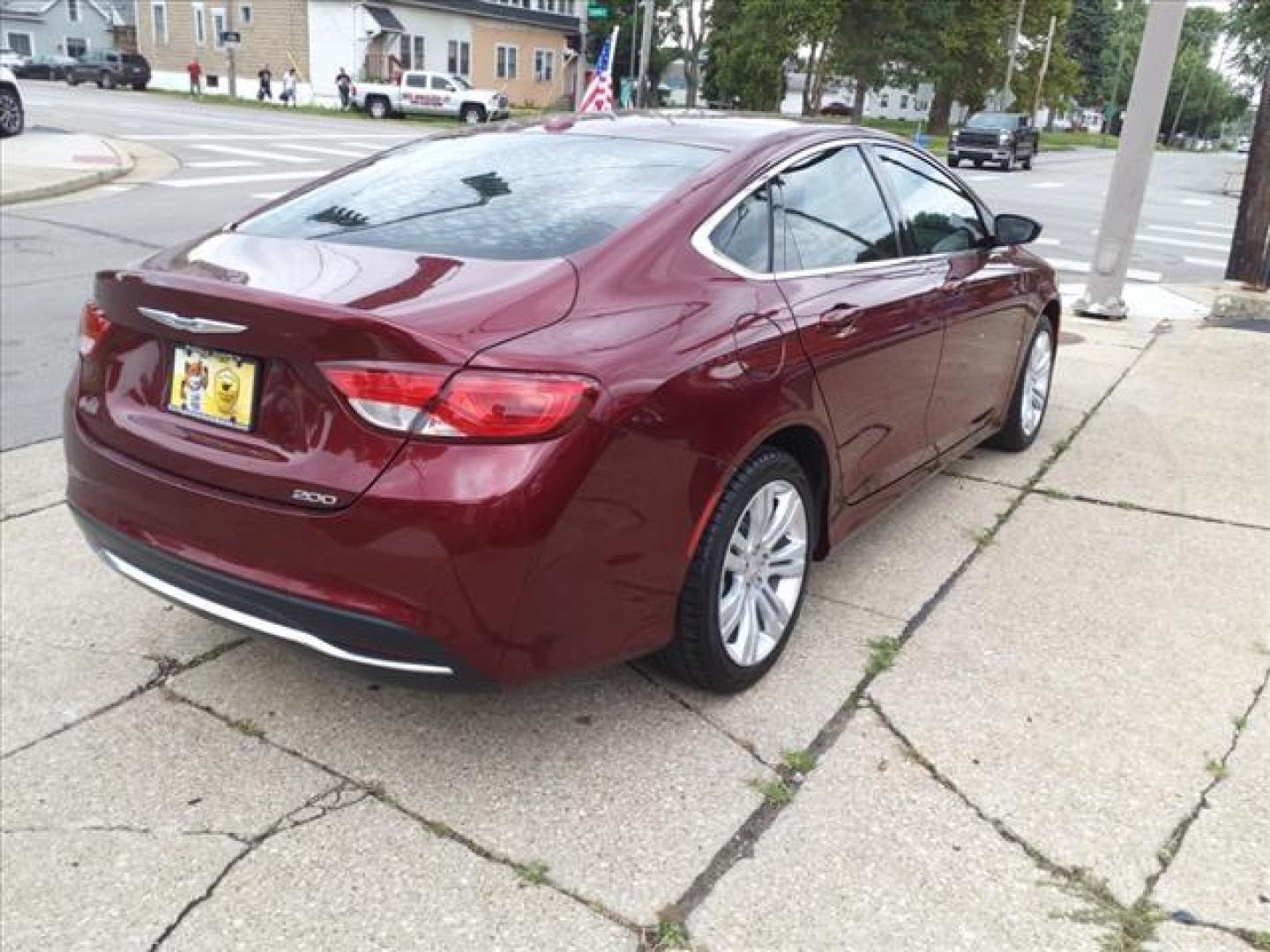 2016 Velvet Red Pearl Coat Chrysler 200 Limited (1C3CCCAB6GN) with an 2.4L 2.4L I4 184hp 173ft. lbs. Sequential Multiport Fuel Injection engine, 9-Speed Shiftable Automatic transmission, located at 5505 N. Summit St., Toledo, OH, 43611, (419) 729-2688, 41.654953, -83.530014 - Photo#24