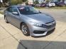 2018 Lunar Silver Metallic Honda Civic LX (2HGFC2F55JH) with an 2.0L 2.0L I4 158hp 138ft. lbs. Sequential Multiport Fuel Injection engine, CVT transmission, located at 5505 N. Summit St., Toledo, OH, 43611, (419) 729-2688, 41.654953, -83.530014 - Photo#12