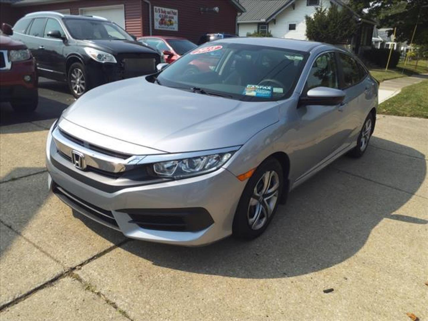 2018 Lunar Silver Metallic Honda Civic LX (2HGFC2F55JH) with an 2.0L 2.0L I4 158hp 138ft. lbs. Sequential Multiport Fuel Injection engine, CVT transmission, located at 5505 N. Summit St., Toledo, OH, 43611, (419) 729-2688, 41.654953, -83.530014 - Photo#14