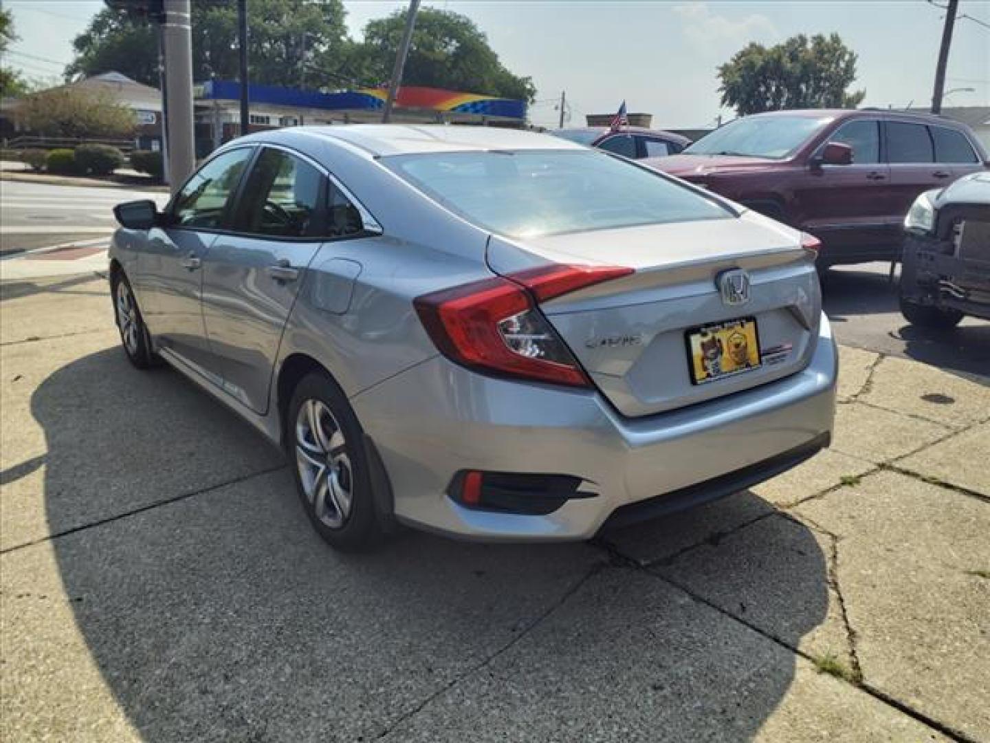 2018 Lunar Silver Metallic Honda Civic LX (2HGFC2F55JH) with an 2.0L 2.0L I4 158hp 138ft. lbs. Sequential Multiport Fuel Injection engine, CVT transmission, located at 5505 N. Summit St., Toledo, OH, 43611, (419) 729-2688, 41.654953, -83.530014 - Photo#16