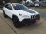 2018 Bright White Clear Coat Jeep Cherokee 4x4 Trailhawk (1C4PJMBX4JD) with an 3.2L 3.2L V6 271hp 239ft. lbs. Sequential Multiport Fuel Injection engine, 4WD 9-Speed Shiftable Automatic transmission, located at 5505 N. Summit St., Toledo, OH, 43611, (419) 729-2688, 41.654953, -83.530014 - Photo#17