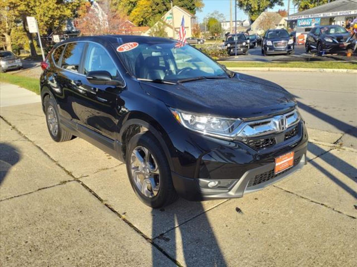 2017 Crystal Black Pearl Honda CR-V AWD EX-L (2HKRW2H8XHH) with an 1.5L 1.5L Turbo I4 190hp 179ft. lbs. Direct Injection engine, CVT transmission, located at 5505 N. Summit St., Toledo, OH, 43611, (419) 729-2688, 41.654953, -83.530014 - Photo#19