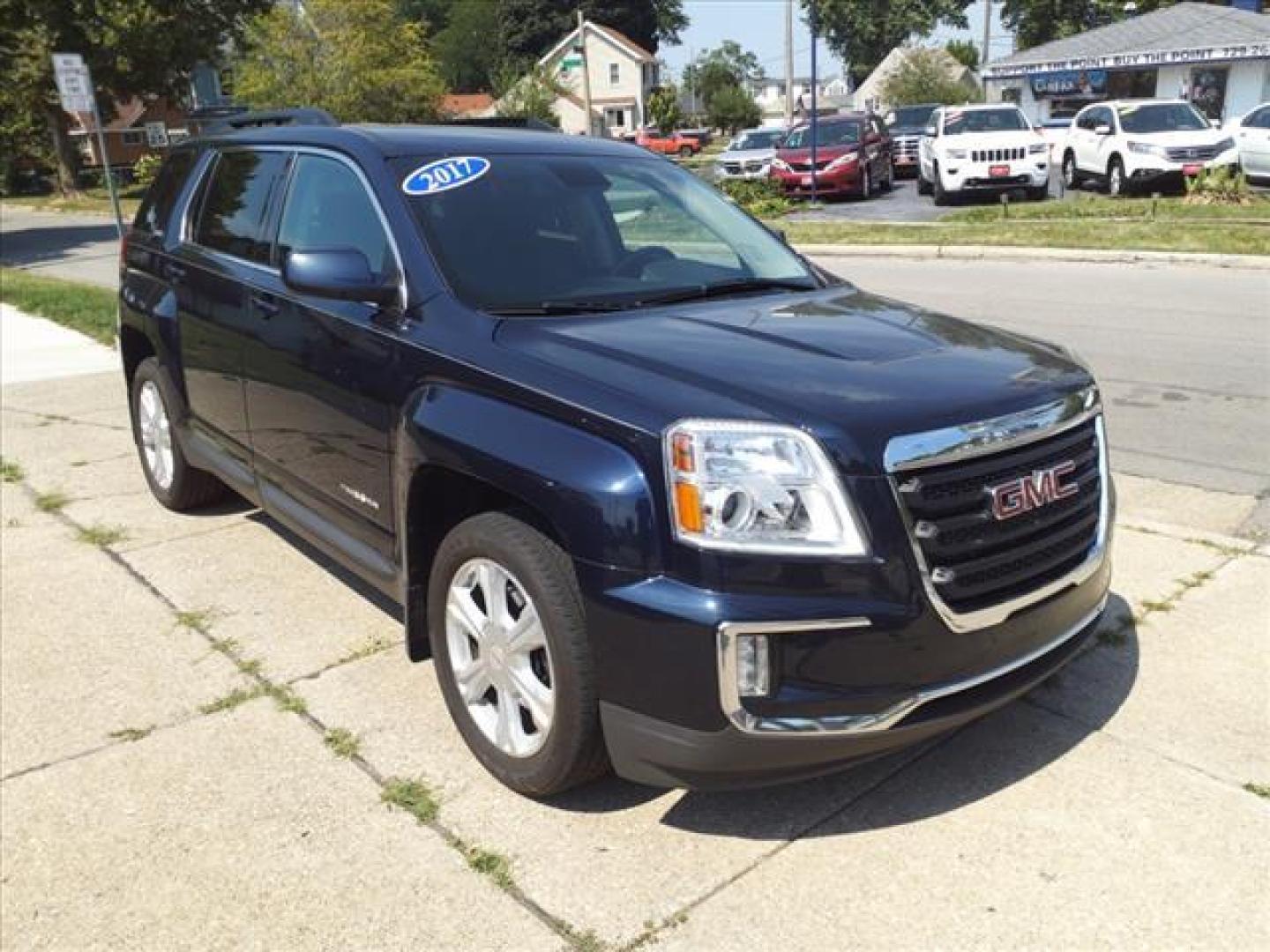 2017 Dark Sapphire Blue Metallic GMC Terrain AWD SLE-2 (2GKFLTEK0H6) with an 2.4L Ecotec 2.4L I4 182hp 172ft. lbs. Direct Injection engine, 6-Speed Shiftable Automatic transmission, located at 5505 N. Summit St., Toledo, OH, 43611, (419) 729-2688, 41.654953, -83.530014 - Photo#18