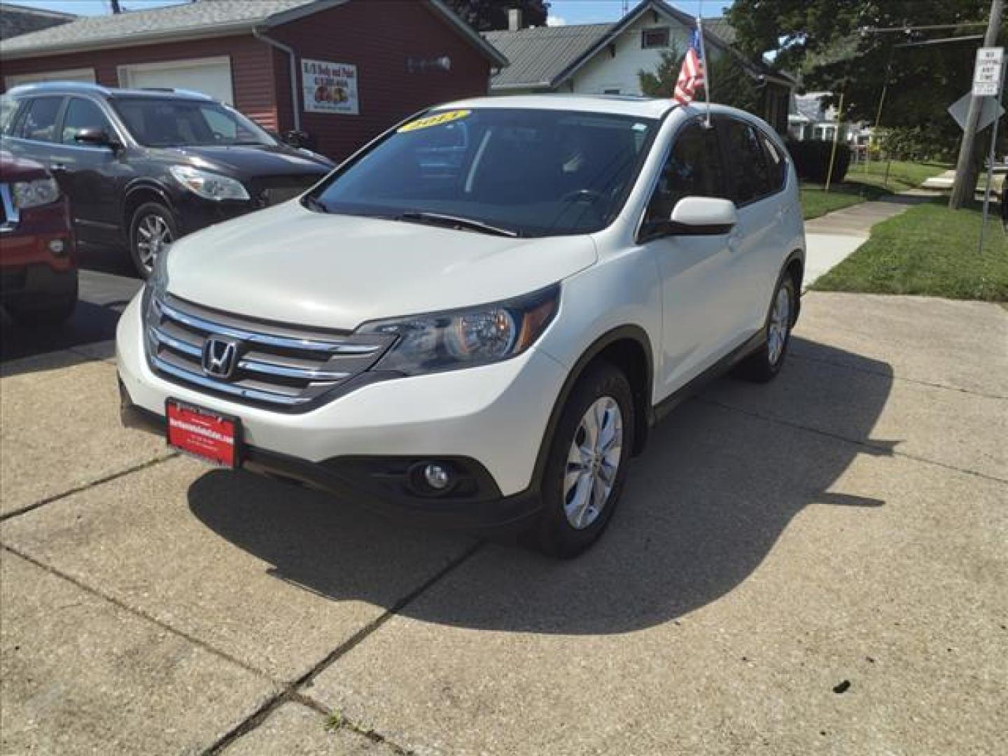 2013 White Diamond Pearl Honda CR-V AWD EX-L (2HKRM4H79DH) with an 2.4L 2.4L I4 185hp 163ft. lbs. Sequential Multiport Fuel Injection engine, 5-Speed Automatic transmission, located at 5505 N. Summit St., Toledo, OH, 43611, (419) 729-2688, 41.654953, -83.530014 - Photo#21