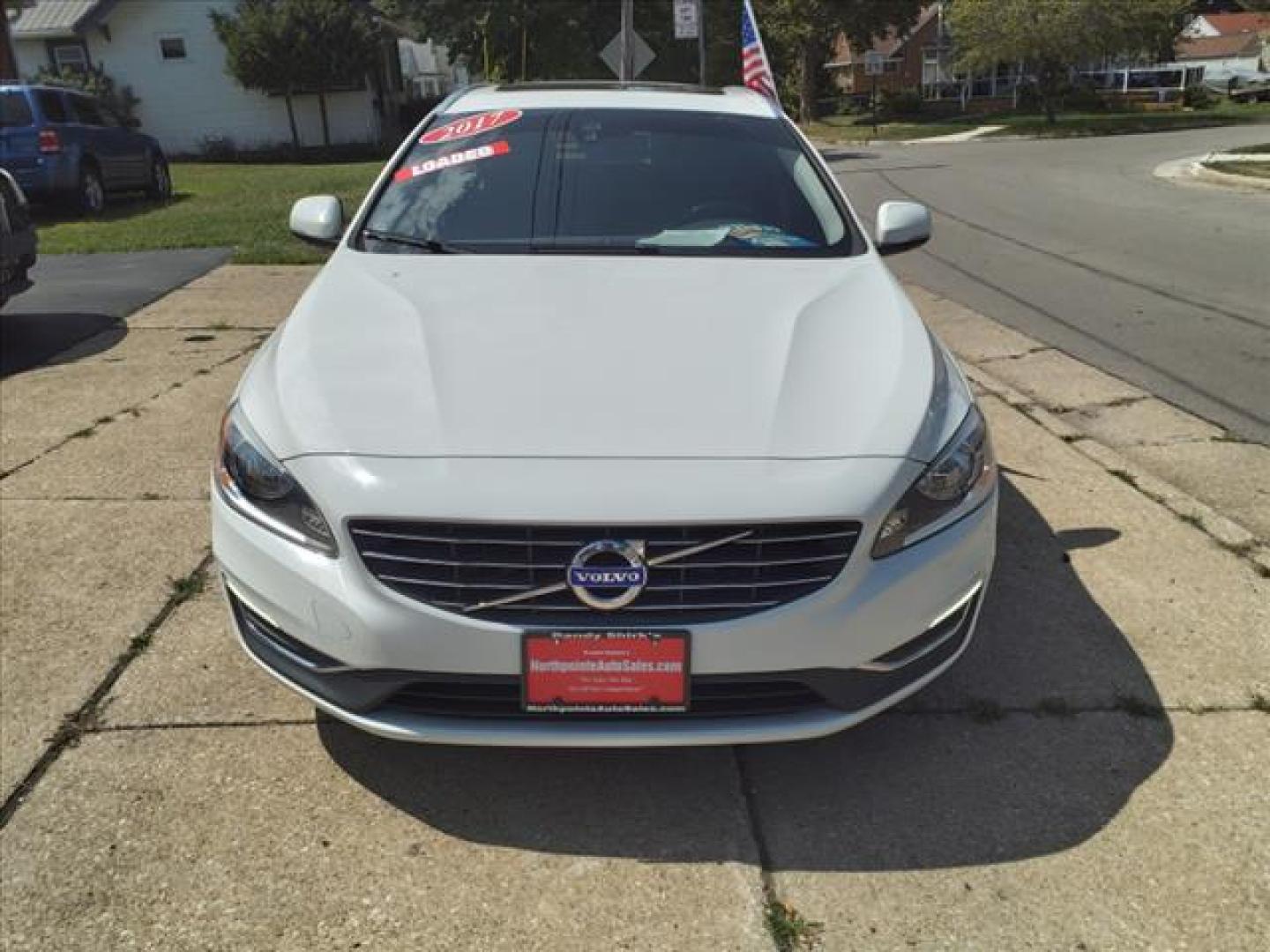 2017 Crystal White Pearl Metallic Volvo V60 T5 Premier (YV140MEK7H1) with an 2.0L 2.0L Turbo I4 240hp 258ft. lbs. ULEV Direct Injection engine, 8-Speed Shiftable Automatic transmission, located at 5505 N. Summit St., Toledo, OH, 43611, (419) 729-2688, 41.654953, -83.530014 - Photo#22