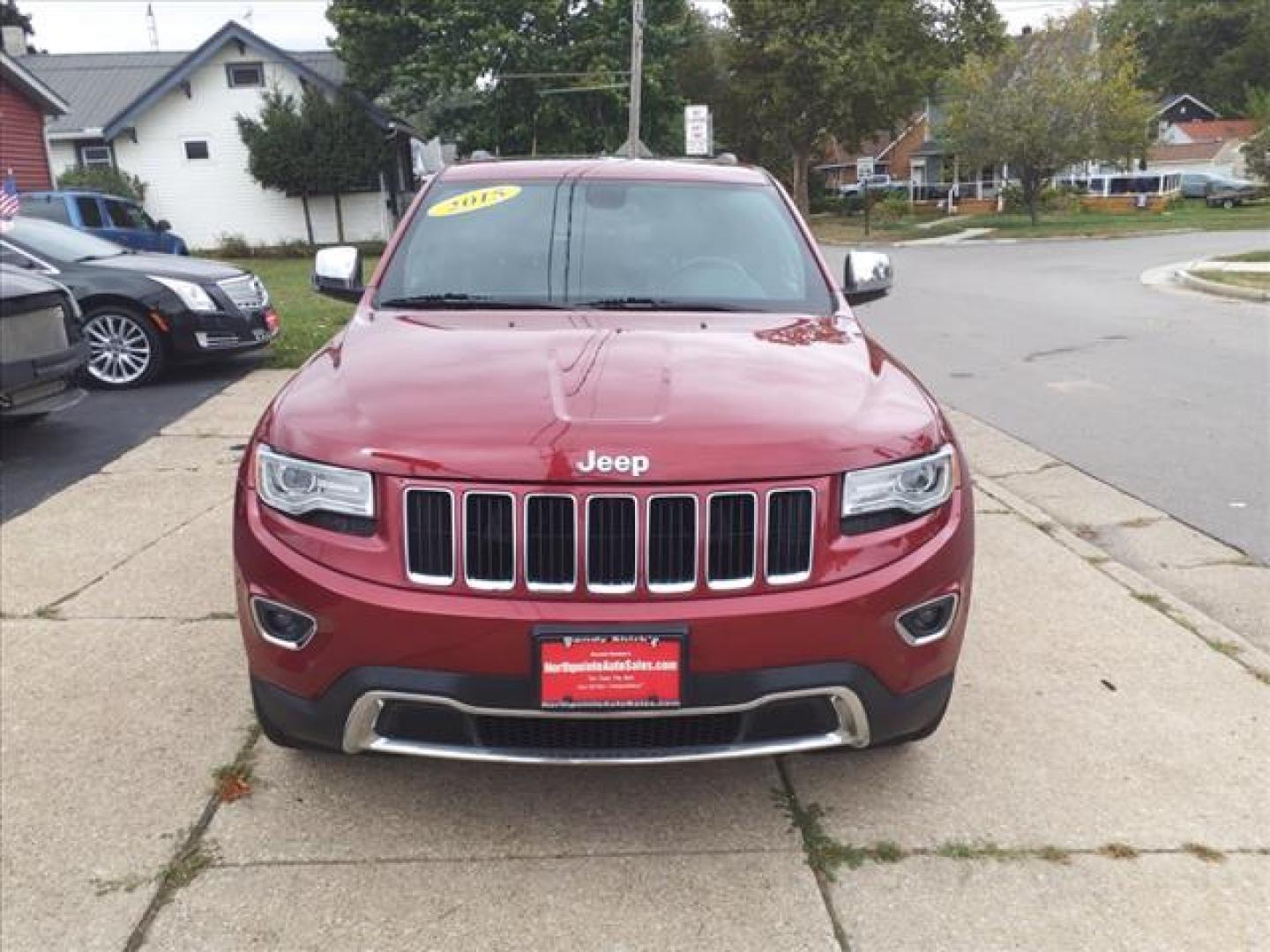 2015 Deep Cherry Red Crystal Pearl Coat Jeep Grand Cherokee 4x4 Limited (1C4RJFBG8FC) with an 3.6L 3.6L V6 290hp 260ft. lbs. Sequential Multiport Fuel Injection engine, 8-Speed Shiftable Automatic transmission, located at 5505 N. Summit St., Toledo, OH, 43611, (419) 729-2688, 41.654953, -83.530014 - Photo#22