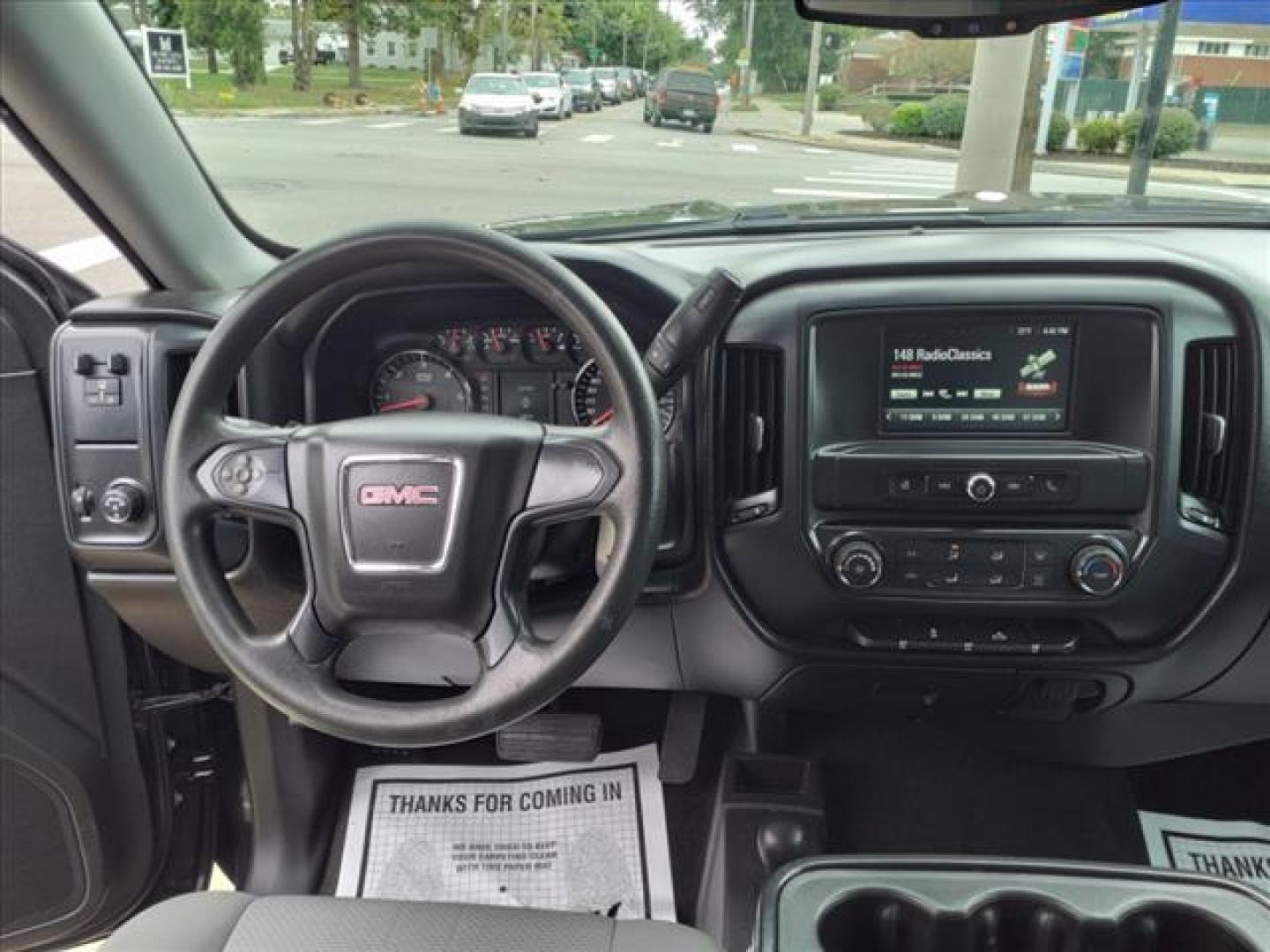 2016 Onyx Black GMC Sierra 1500 4x4 Base (1GTV2LEC6GZ) with an 5.3L EcoTec3 5.3L V8 355hp 383ft. lbs. Direct Injection engine, 6-Speed Shiftable Automatic w/Overdrive transmission, located at 5505 N. Summit St., Toledo, OH, 43611, (419) 729-2688, 41.654953, -83.530014 - Photo#3