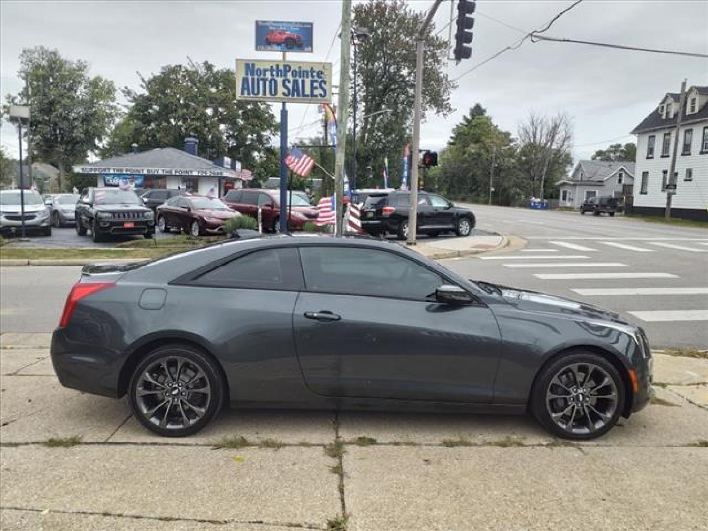 2017 Black Raven Cadillac ATS AWD 2.0T Luxury (1G6AH1RX3H0) with an 2.0L 2.0L Turbo I4 272hp 295ft. lbs. Direct Injection engine, 8-Speed Shiftable Automatic transmission, located at 5505 N. Summit St., Toledo, OH, 43611, (419) 729-2688, 41.654953, -83.530014 - Photo#0