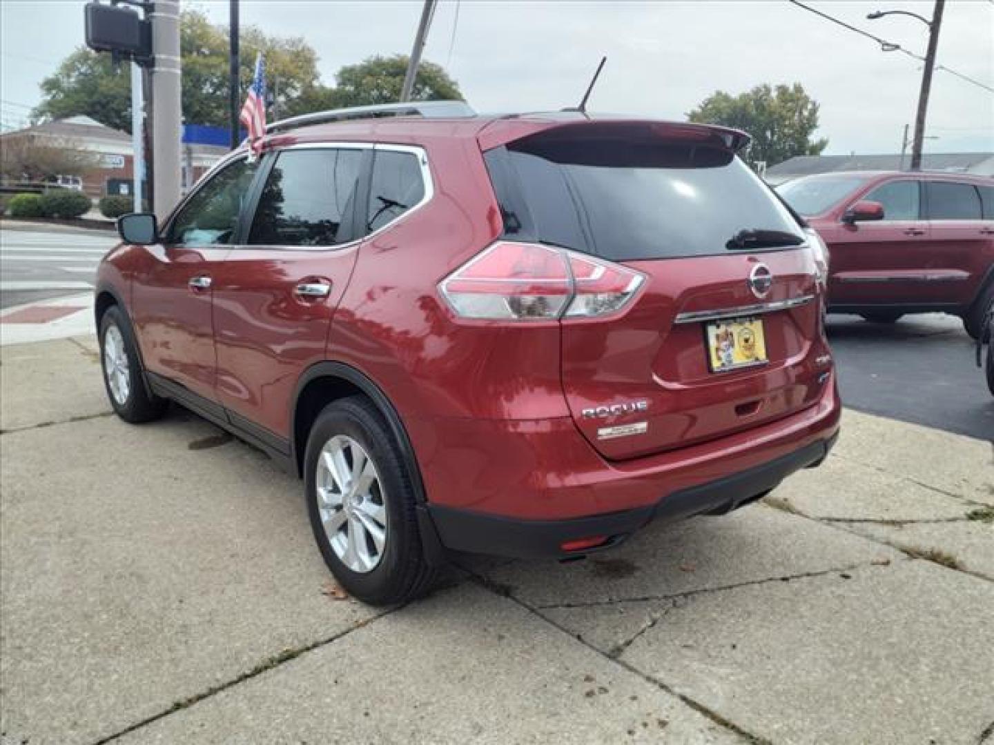 2014 Cayenne Red Nissan Rouge AWD SV (5N1AT2MM4EC) with an 2.5L 2.5L I4 170hp 175ft. lbs. Sequential Multiport Fuel Injection engine, CVT transmission, located at 5505 N. Summit St., Toledo, OH, 43611, (419) 729-2688, 41.654953, -83.530014 - Photo#23