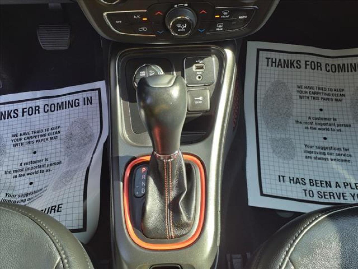 2018 Spitfire Orange Clear Coat Jeep Compass 4x4 Trailhawk (3C4NJDDB4JT) with an 2.4L Tigershark 2.4L I4 180hp 175ft. lbs. Sequential Multiport Fuel Injection engine, 9-Speed Shiftable Automatic transmission, located at 5505 N. Summit St., Toledo, OH, 43611, (419) 729-2688, 41.654953, -83.530014 - Photo#11