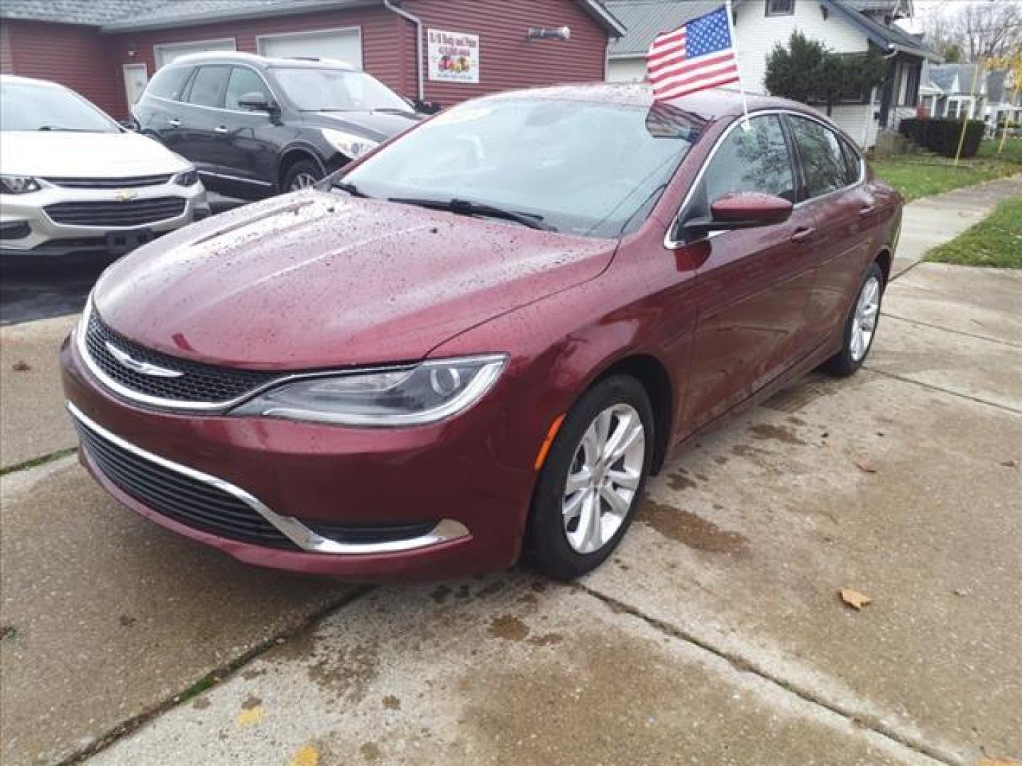 2015 Velvet Red Pearl Coat Prv Chrysler 200 Limited (1C3CCCAB3FN) with an 2.4L 2.4L I4 184hp 173ft. lbs. Sequential Multiport Fuel Injection engine, 9-Speed Shiftable Automatic transmission, located at 5505 N. Summit St., Toledo, OH, 43611, (419) 729-2688, 41.654953, -83.530014 - Photo#18