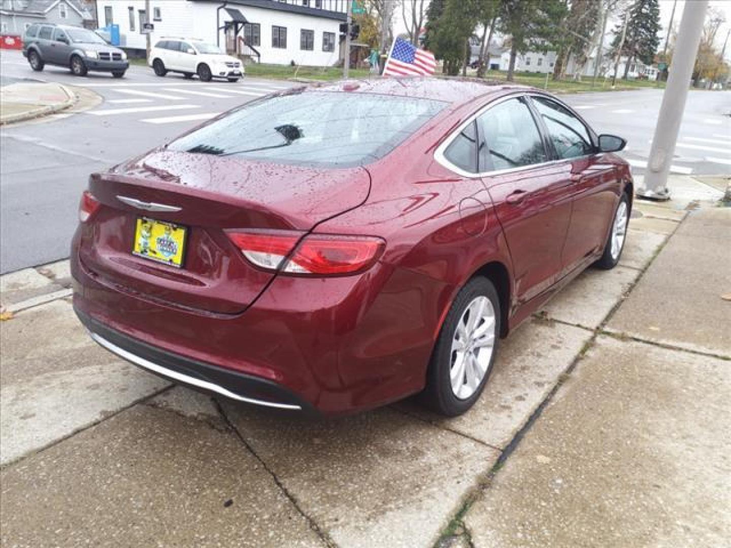 2015 Velvet Red Pearl Coat Prv Chrysler 200 Limited (1C3CCCAB3FN) with an 2.4L 2.4L I4 184hp 173ft. lbs. Sequential Multiport Fuel Injection engine, 9-Speed Shiftable Automatic transmission, located at 5505 N. Summit St., Toledo, OH, 43611, (419) 729-2688, 41.654953, -83.530014 - Photo#22