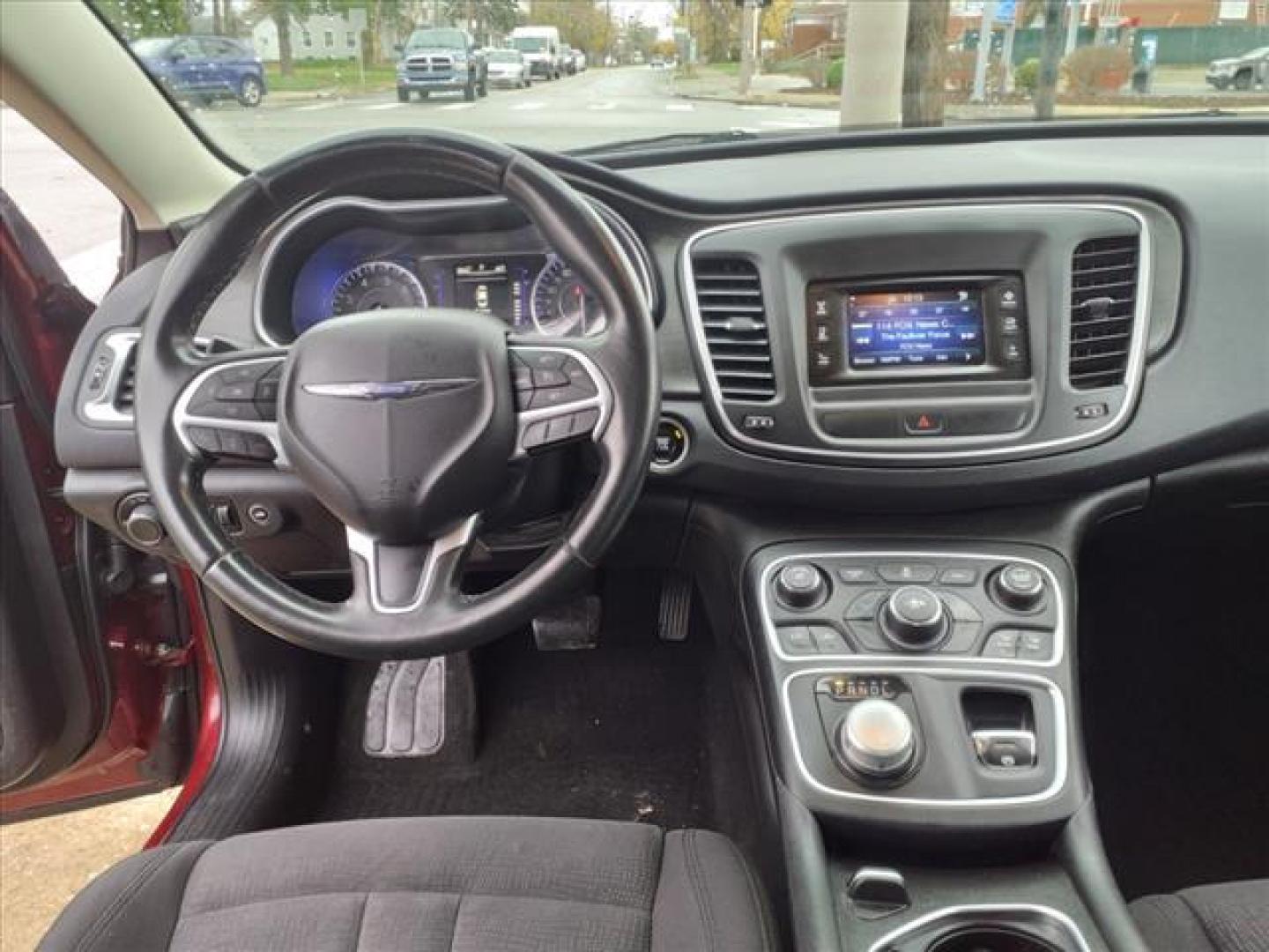 2015 Velvet Red Pearl Coat Prv Chrysler 200 Limited (1C3CCCAB3FN) with an 2.4L 2.4L I4 184hp 173ft. lbs. Sequential Multiport Fuel Injection engine, 9-Speed Shiftable Automatic transmission, located at 5505 N. Summit St., Toledo, OH, 43611, (419) 729-2688, 41.654953, -83.530014 - Photo#4