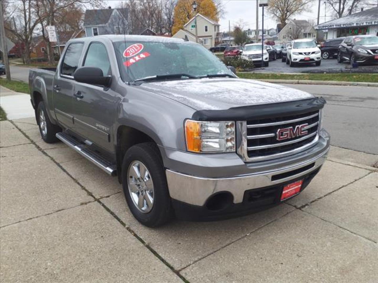 2013 Steel Gray Metallic 16u GMC Sierra 1500 4x4 SLE (3GTP2VEA8DG) with an 4.8L Vortec 4.8L Flex Fuel V8 302hp 305ft. lbs. Sequential-Port F.I. engine, 4-Speed Automatic transmission, located at 5505 N. Summit St., Toledo, OH, 43611, (419) 729-2688, 41.654953, -83.530014 - Photo#14