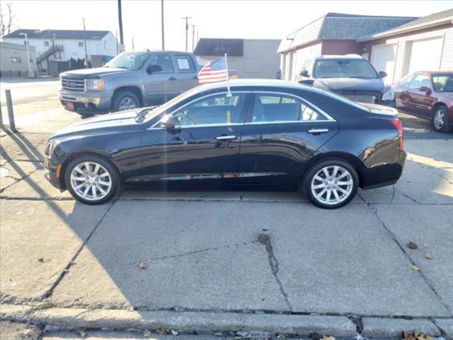 2017 Black Raven Gba Cadillac ATS AWD 2.0T (1G6AG5RXXH0) with an 2.0L 2.0L Turbo I4 272hp 295ft. lbs. Direct Injection engine, 8-Speed Shiftable Automatic transmission, located at 5505 N. Summit St., Toledo, OH, 43611, (419) 729-2688, 41.654953, -83.530014 - Photo#19