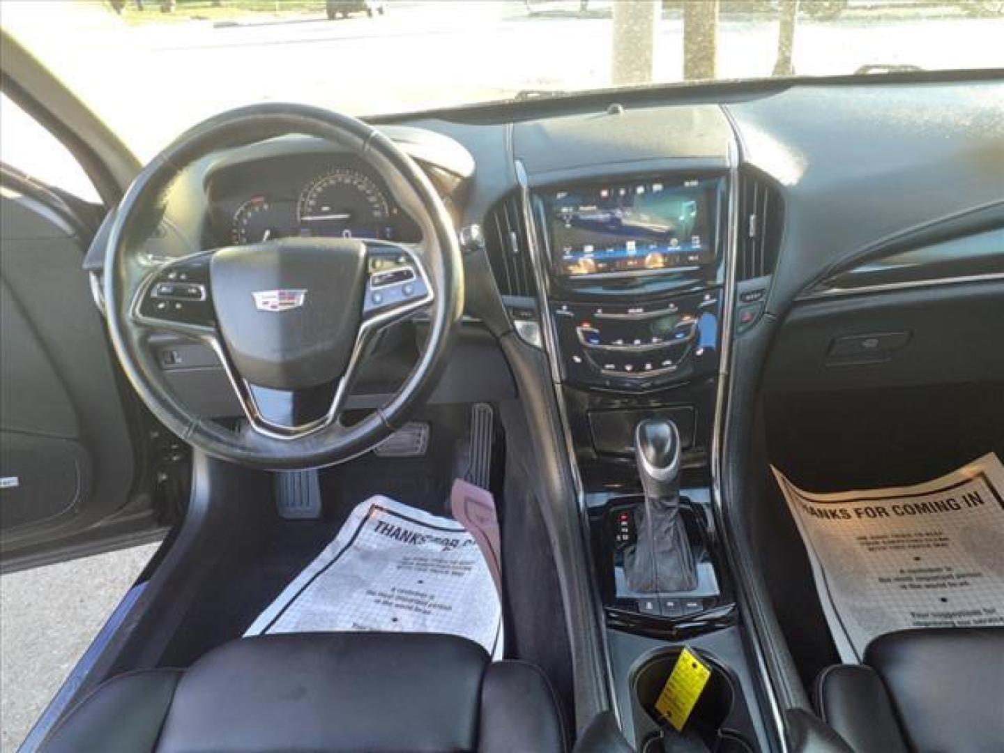 2017 Black Raven Gba Cadillac ATS AWD 2.0T (1G6AG5RXXH0) with an 2.0L 2.0L Turbo I4 272hp 295ft. lbs. Direct Injection engine, 8-Speed Shiftable Automatic transmission, located at 5505 N. Summit St., Toledo, OH, 43611, (419) 729-2688, 41.654953, -83.530014 - Photo#4