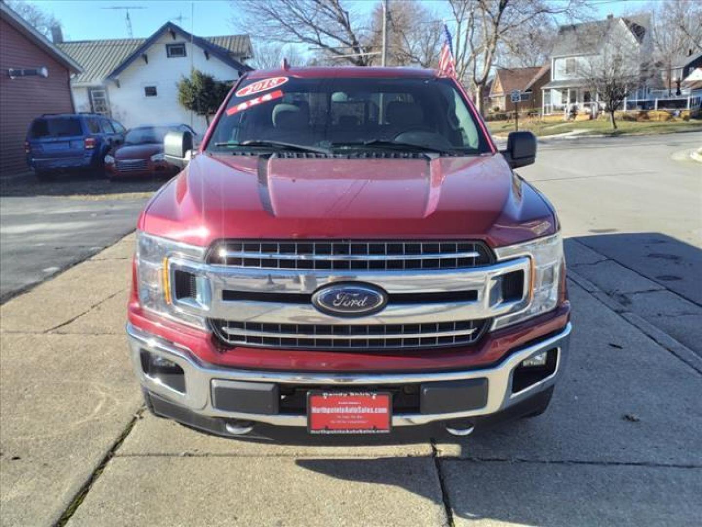 2018 Ruby Red Metallic Tinted Clearcoat Rr Ford F-150 4x4 XLT (1FTEW1E53JF) with an 5.0L 5.0L V8 395hp 400ft. lbs. Direct Injection engine, 10-Speed Shiftable Automatic transmission, located at 5505 N. Summit St., Toledo, OH, 43611, (419) 729-2688, 41.654953, -83.530014 - Photo#19