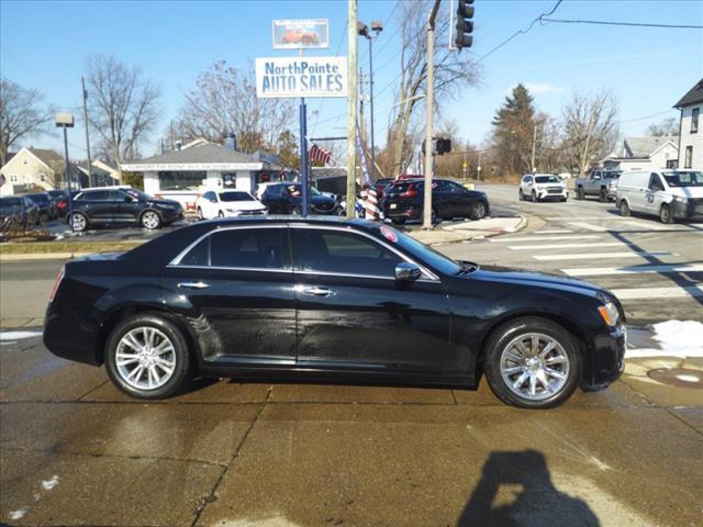 2013 Gloss Black Px8 Chrysler 300 C (2C3CCAEG3DH) with an 3.6L Pentastar 3.6L V6 292hp 260ft. lbs. Sequential Multiport Fuel Injection engine, Automatic transmission, located at 5505 N. Summit St., Toledo, OH, 43611, (419) 729-2688, 41.654953, -83.530014 - Photo#0