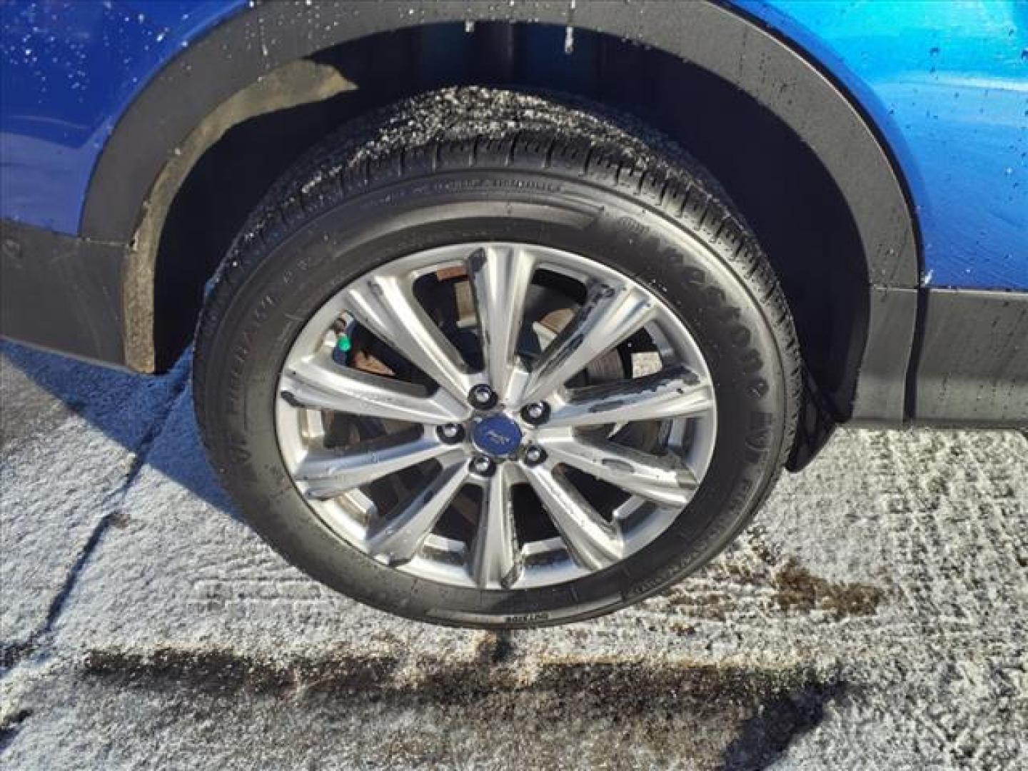 2017 Lightning Blue N6 Ford Escape Titanium (1FMCU0JDXHU) with an 1.5L EcoBoost 1.5L Turbo I4 179hp 177ft. lbs. Direct Injection engine, 6-Speed Shiftable Automatic transmission, located at 5505 N. Summit St., Toledo, OH, 43611, (419) 729-2688, 41.654953, -83.530014 - Photo#25