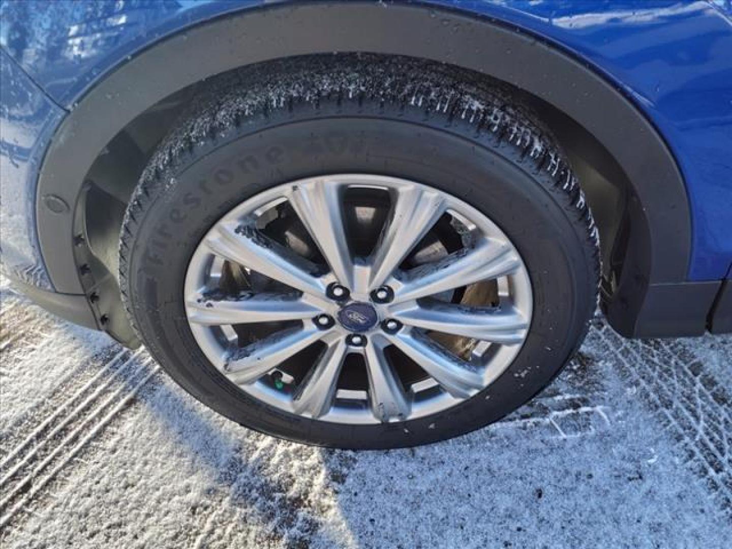 2017 Lightning Blue N6 Ford Escape Titanium (1FMCU0JDXHU) with an 1.5L EcoBoost 1.5L Turbo I4 179hp 177ft. lbs. Direct Injection engine, 6-Speed Shiftable Automatic transmission, located at 5505 N. Summit St., Toledo, OH, 43611, (419) 729-2688, 41.654953, -83.530014 - Photo#27