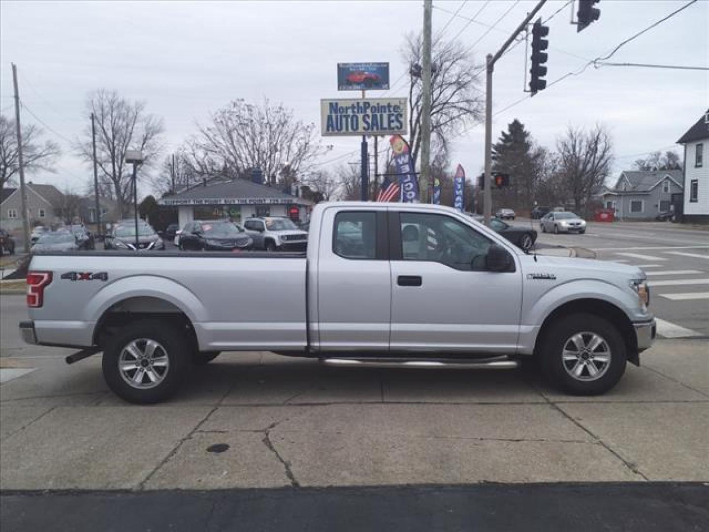 2019 Ingot Silver Ux Ford F-150 4x4 XL (1FTEX1E56KK) with an 5.0L 5.0L Flex Fuel V8 395hp 400ft. lbs. Direct Injection engine, 10-Speed Shiftable Automatic transmission, located at 5505 N. Summit St., Toledo, OH, 43611, (419) 729-2688, 41.654953, -83.530014 - Photo#0