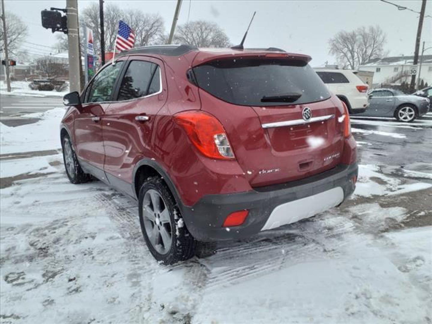 2014 Ruby Red Metallic Gcs Buick Encore AWD Base (KL4CJESB3EB) with an 1.4L Ecotec 1.4L Turbo I4 138hp 148ft. lbs. Sequential Multiport Fuel Injection engine, 6-Speed Shiftable Automatic transmission, located at 5505 N. Summit St., Toledo, OH, 43611, (419) 729-2688, 41.654953, -83.530014 - Photo#21